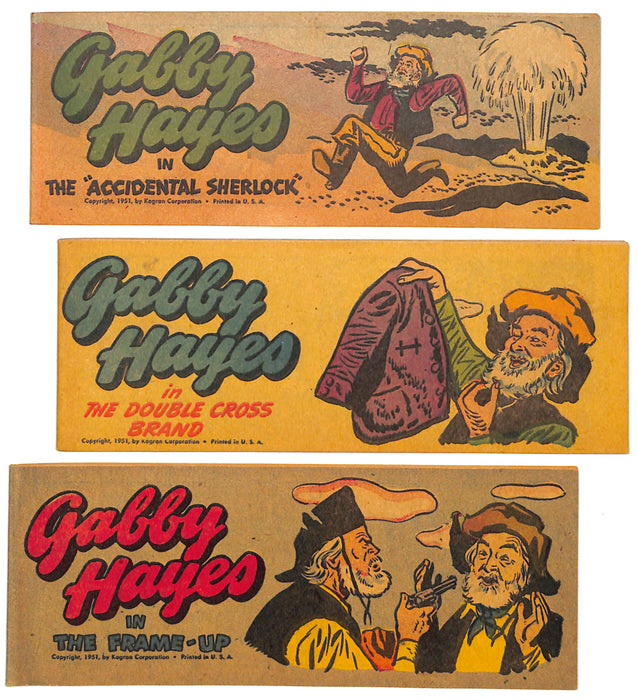 Gabby Hayes Promo Set - Quaker Oats