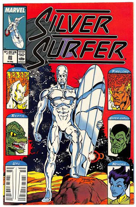 Silver Surfer #20 Newsstand (7.0)