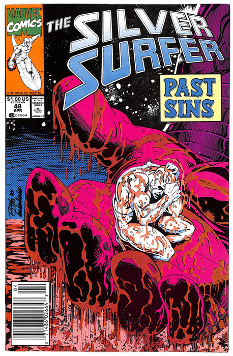 Silver Surfer #48 Newsstand (8.0)