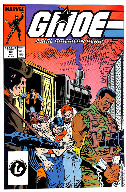 G.I. Joe, A Real American Hero #62 (9.0)