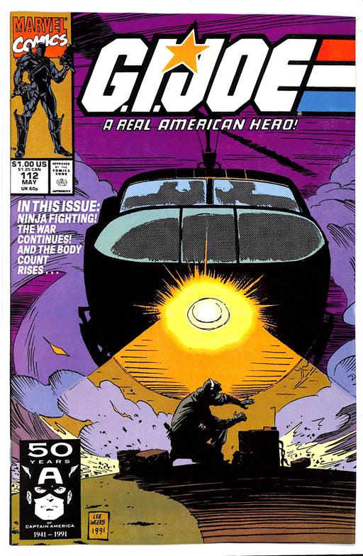 G.I. Joe, A Real American Hero #112 (9.0)