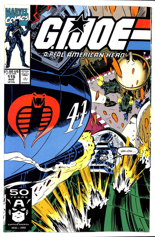 G.I. Joe, A Real American Hero #115 (8.0)