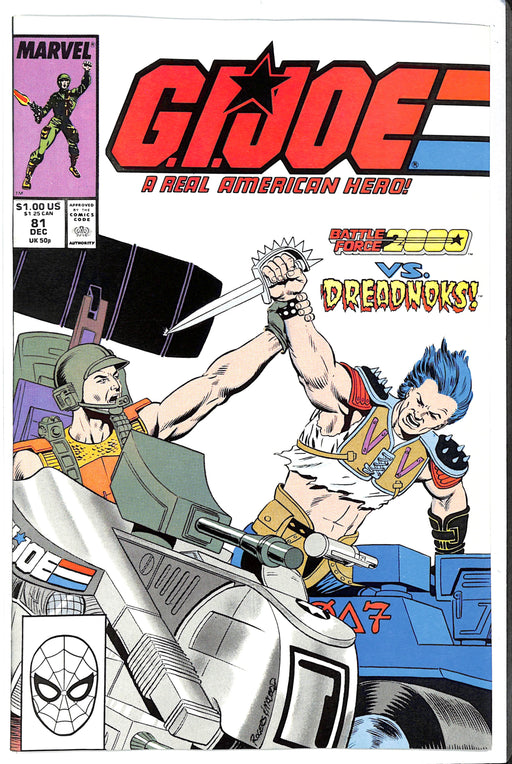 G.I. Joe, A Real American Hero #81 (9.0)