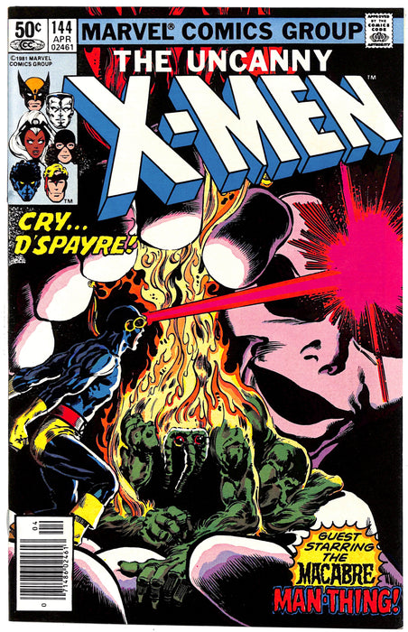 Uncanny X-Men #144 Newsstand (9.0)