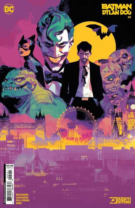 Batman Dylan Dog #2 (Of 3) Cover B Gigi Cavenago Card Stock Variant