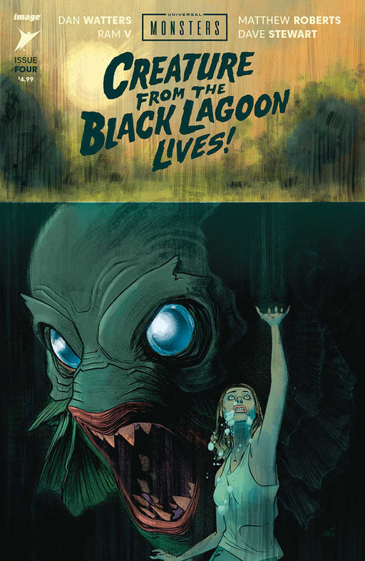 Universal Monsters Black Lagoon #4 (Of 4) Cover A Roberts