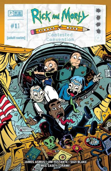 Rick And Morty Finals Week Contested Convention #1 (One Shot) Cover B Sam Grinberg Variant (Mature)