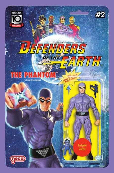 Defenders Of The Earth #2 (Of 8) Cover B Djordje Djokovic Action Figure Variant