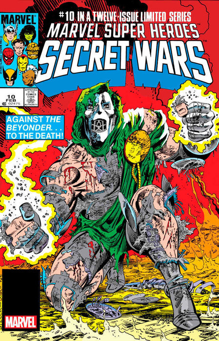 Marvel Super Heroes Secret Wars #10 Facsimile Edition