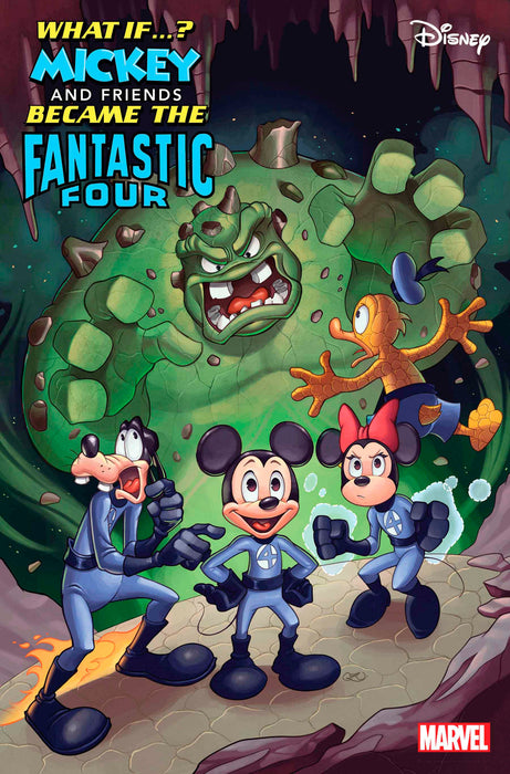 What If Mickey & Friends Became Fantastic Four #1 Zullo Variant