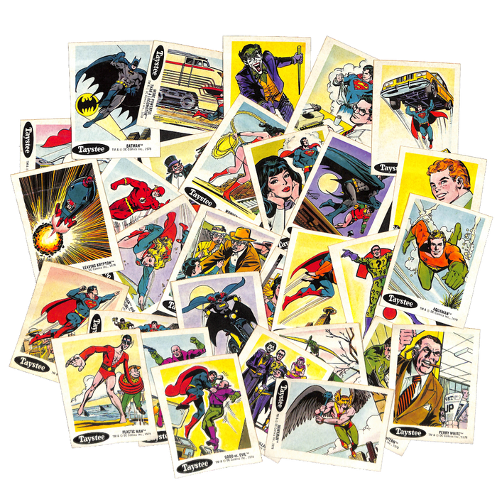 1978 DC Taystee Sticker Set