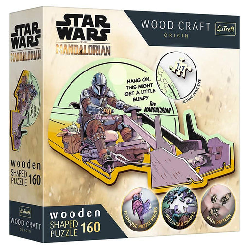 Puzzle: Woodcraft: Star Wars: The Mandalorian Reunite 160 Piece